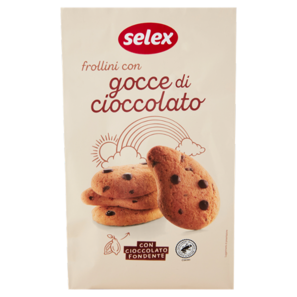 Selex Frollini con Gocce di Cioccolato 350 g