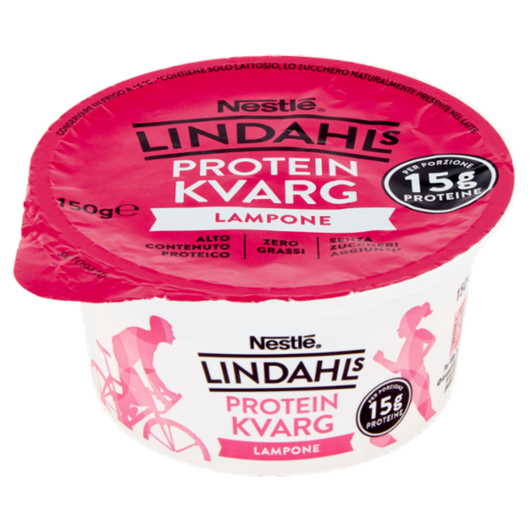 LINDAHLS Protein Kvarg Lampone 150 g