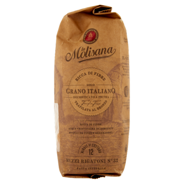 La Molisana integrale 32 Mezzi Rigatoni 500 g