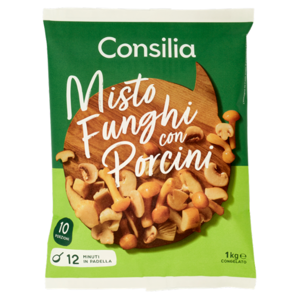 Consilia Misto Funghi con Porcini Congelati 1 kg