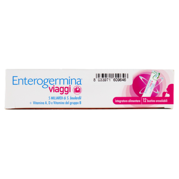 Enterogermina viaggi bustine orosolubili 12 x 2 g