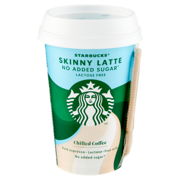 Starbucks Skinny Latte No Added Sugar* 220 ml