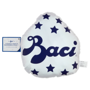 BACI PERUGINA Cuscino Bacio Con Cioccolatini Fondenti Ripieni Al Gianduia 50g