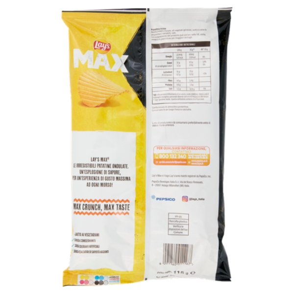 Lay's Max Classiche 115 g
