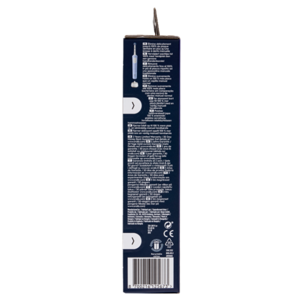 Oral-B Spazzolino Elettrico Denti Ricaricabile Pro Vitality Vapor Blue