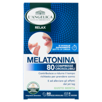 L'Angelica Relax Melatonina Compresse Orosolubili 80 x 80 Mg