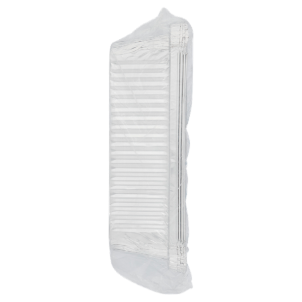 Frio Vaschette in Alluminio con Coperchio 2 Porzioni 4 pz