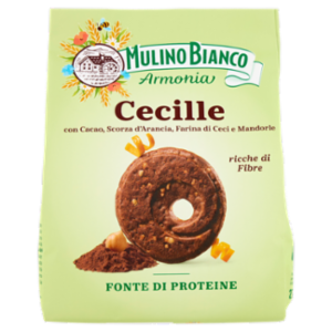 Mulino Bianco Armonia Cecille Biscotti Cacao Farina Di Ceci Scorza Arancia Fonte Proteine 270g