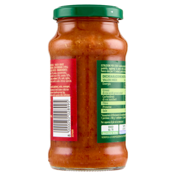 Star il mio Gran Legù Ragù di Lenticchie Rosse e Verdure 260 g
