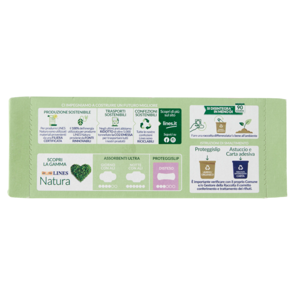 Lines Natura Proteggislip Distesi 22+2 pz