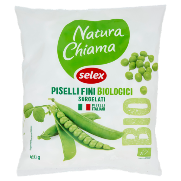 Selex Natura Chiama Piselli Fini Biologici Surgelati 450 g