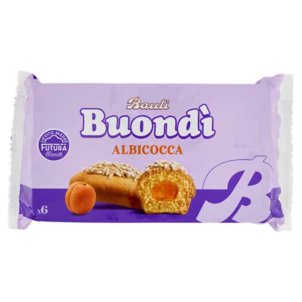Bauli Buondì Albicocca 6 x 43 g