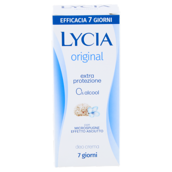 Lycia original con Microspugne Effetto Asciutto deo crema 30 ml