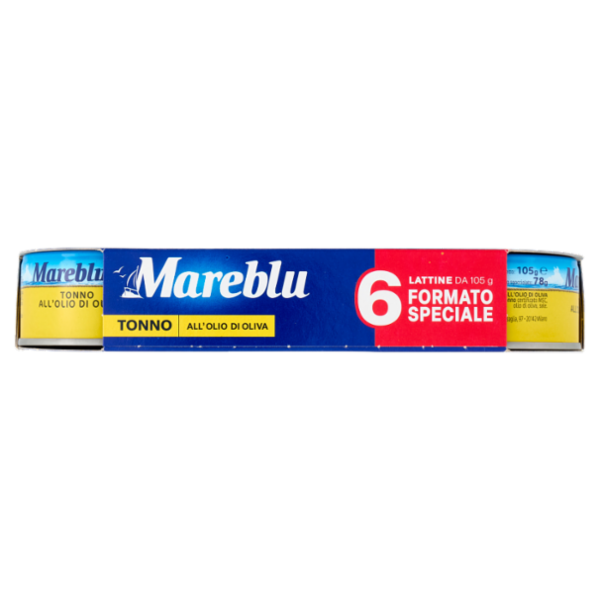 Mareblu Tonno all'Olio di Oliva 6 x 105 g