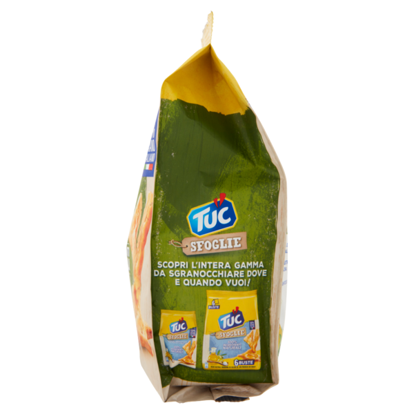 Tuc Sfoglie, crackers con Olio Extra Vergine di Oliva & Erbe Aromatiche - 170 g