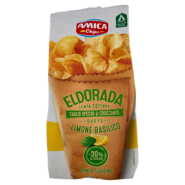 Amica Chips Eldorada Gusto Limone Basilico 130 g