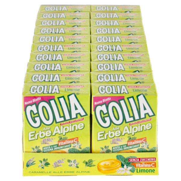 Golia alle Erbe Alpine Limone 20 x 49 g