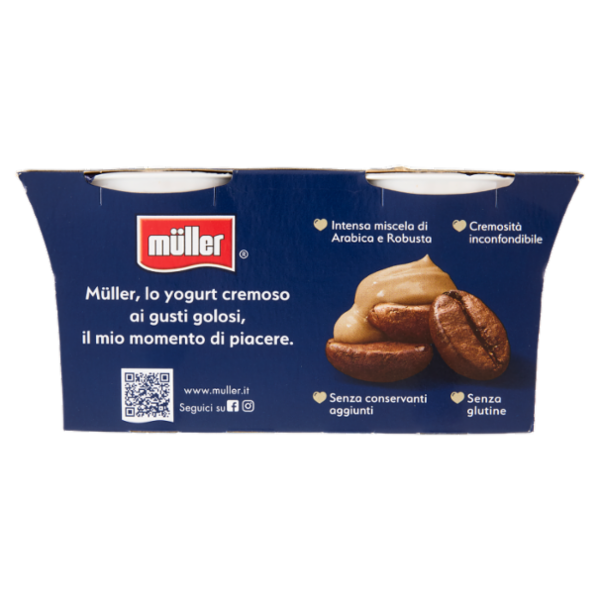 müller Yogurt Cremoso Caffè 2 x 125 g