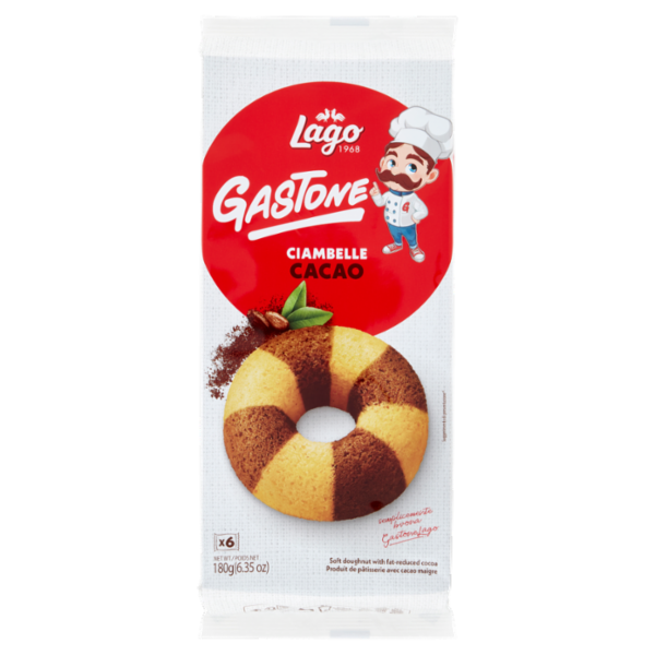 Lago Gastone Ciambelle Cacao 6 x 30 g
