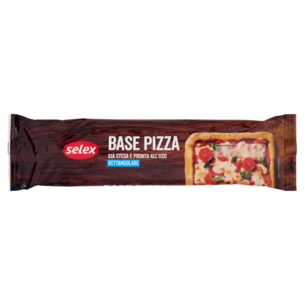 Selex Pasta per Pizza Fresca Rettangolare 400 g