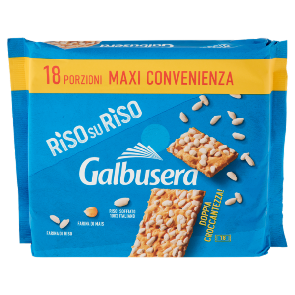 Galbusera RisosuRiso Doppia Croccantezza! 18 x 31,7 g