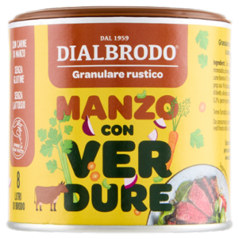 Dialbrodo Granulare Rustico Manzo Con Verdure 135 g