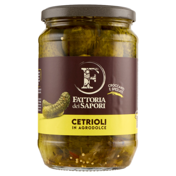 Fattoria dei Sapori Cetrioli in Agrodolce 670 g