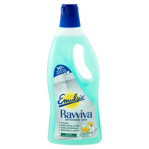 Emulsio Ravviva Detergente Gres Fiori Bianchi e Ylang Ylang 750 ml