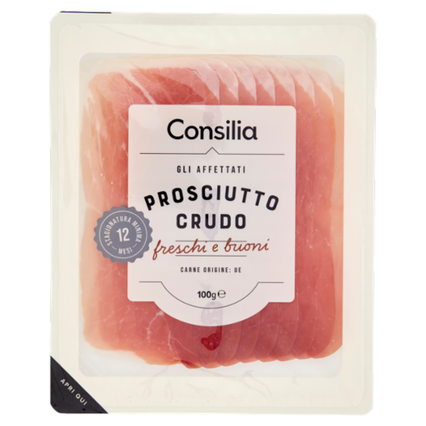 Consilia Prosciutto Crudo a Fette 100 g