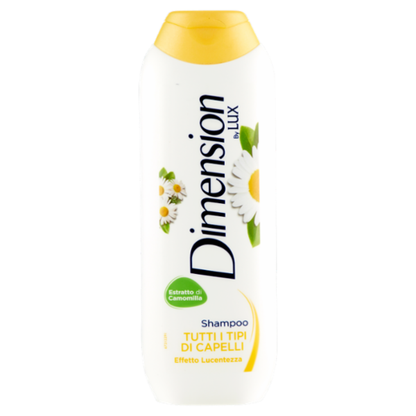 Dimension by Lux Shampoo Tutti i Tipi di Capelli Effetto Lucentezza 250 ml