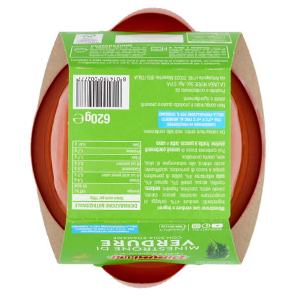 DimmidiSì Minestrone di Verdure con Soia Edamame 620 g