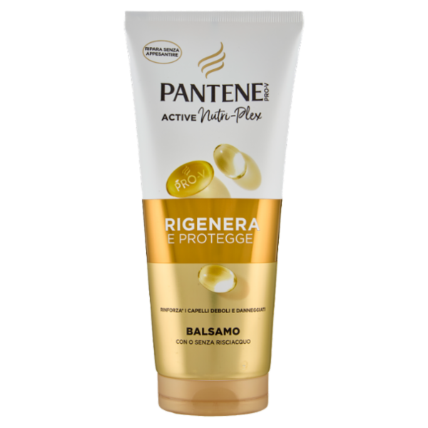 Pantene Pro-V Rigenera e Protegge Balsamo con o Senza Risciacquo Active Nutri-Plex 200 ml