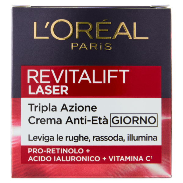 L'Oréal Paris Revitalift Laser Tripla Azione Crema Anti-Età Giorno 50 ml