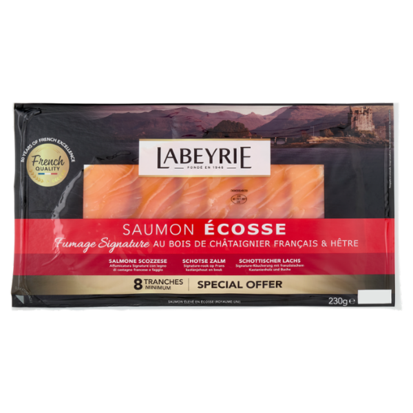 Labeyrie Salmone Affumicato Scozia Signature 230 g