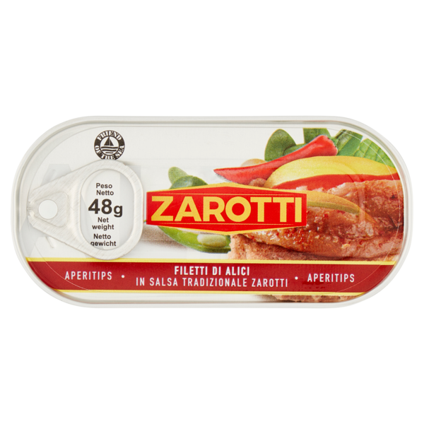 Zarotti Filetti di Alici in Salsa Tradizionale Zarotti 48 g