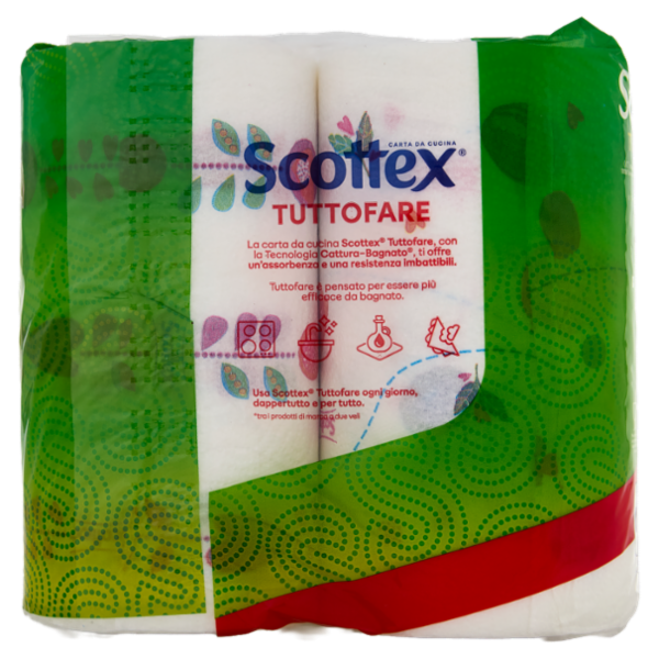 Scottex Tuttofare Carta da Cucina 2 pz