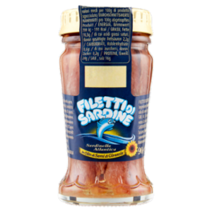 L'Isola D'Oro Filetti Di Sardine In Olio Di Semi Di Girasole 90 g