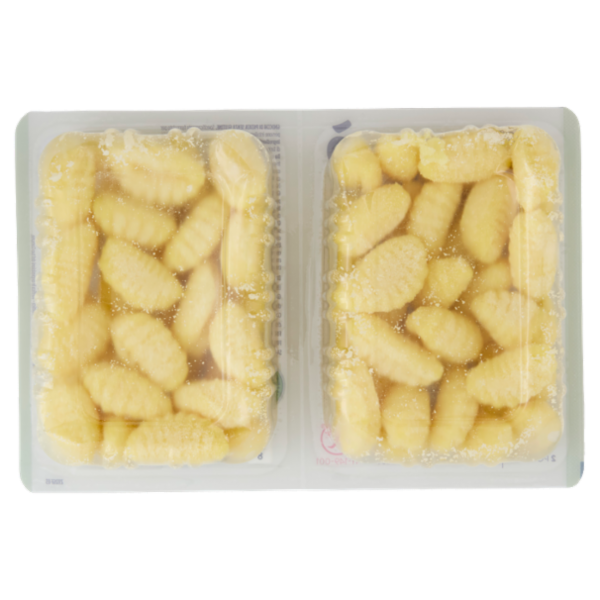 Patarò Gnocchi Solo Patate e Acqua Gnocchi di Patata Senza Glutine 2 x 200 g