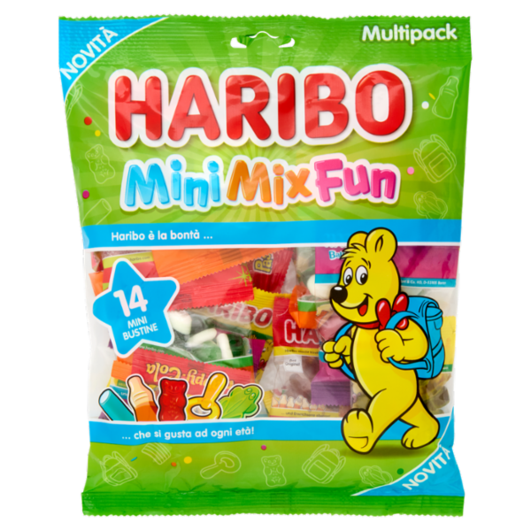 Haribo Mini Mix Fun 14 Mini Bustine 250 g