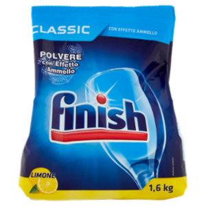 Finish Powder Lemon Detersivo Lavastoviglie 1600 Gr