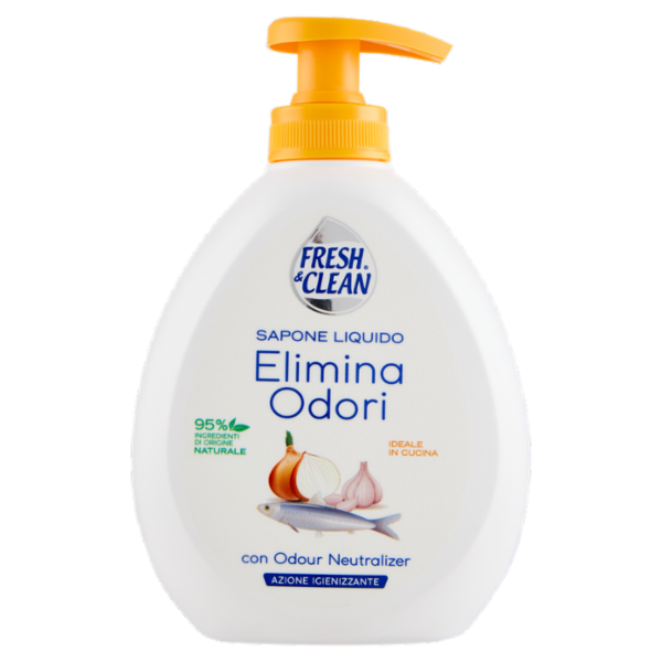 Fresh & Clean Sapone Liquido Elimina Odori con Odour Neutralizer 300 ml