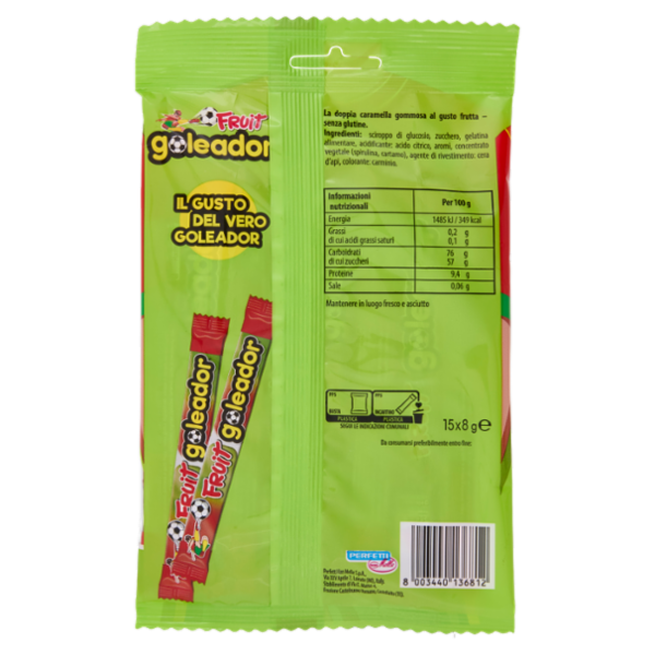 goleador Fruit 15 x 8 g