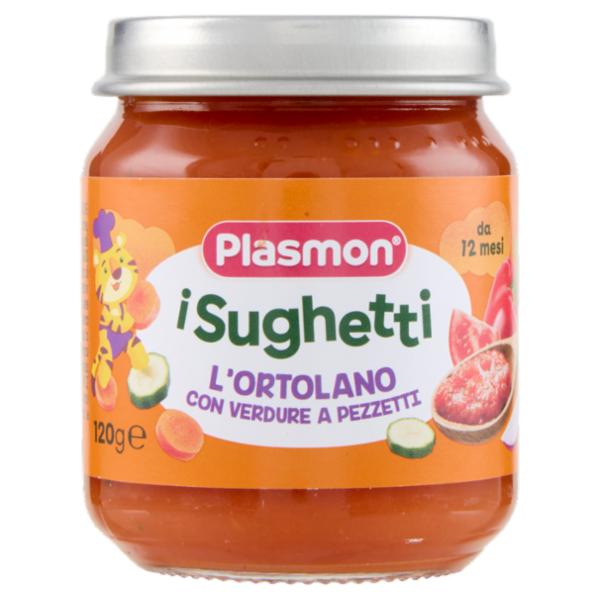 Plasmon i Sughetti l'Ortolano con Verdure a Pezzetti 120 g