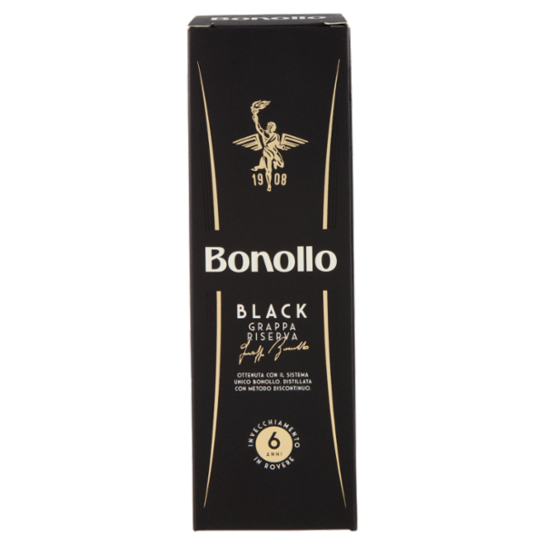 Bonollo Black Grappa Riserva 6 Anni 50 CL