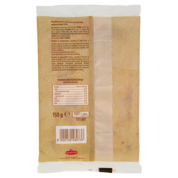 Alimenta Mini Pinsa Gourmet 150 g