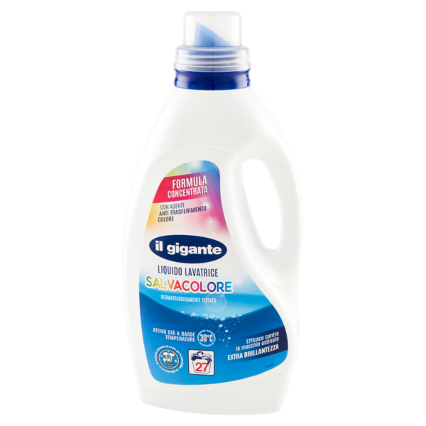 IL GIGANTE Liquido Lavatrice Salvacolore 1350 ml