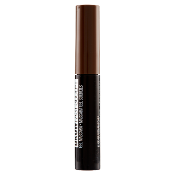 Maybelline New York Gel Mascara Sopracciglia Brow Fast Sculpt, Lunga Tenuta, 04 Marrone 2.8 ml