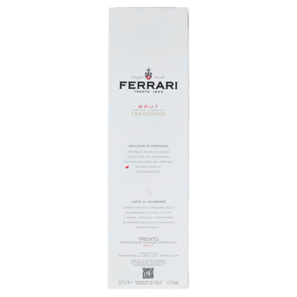 Ferrari Brut Metodo Classico Trento DOC 0,75 l