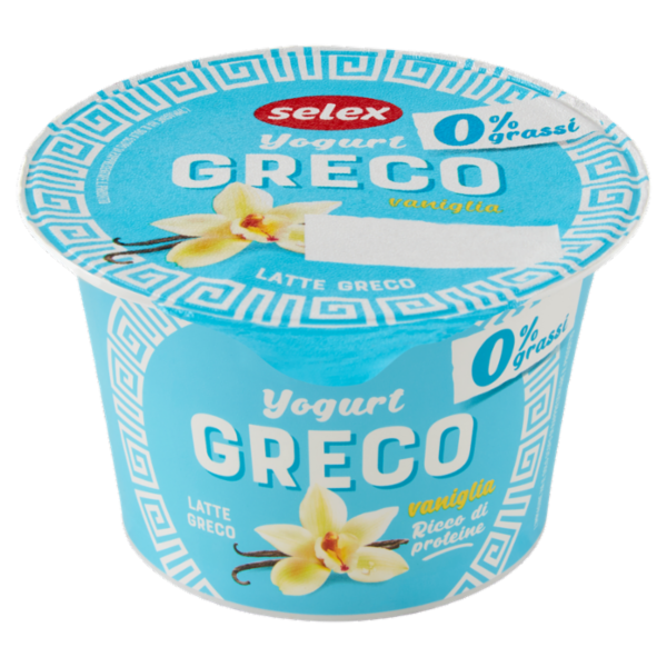 Selex Yogurt Greco 0% Grassi Vaniglia 150 g
