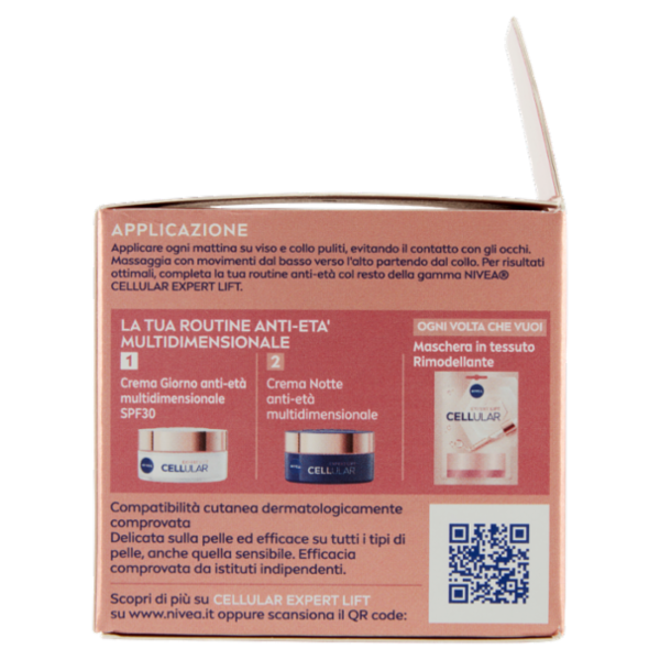 Nivea Expert Lift Cellular Crema Giorno Anti-Età Multidimensionale SPF 30 50 ml